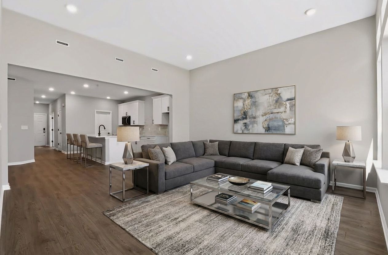 Vienna Great Room Virtual Staging