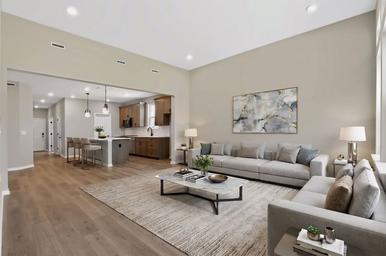 Vienna Great Room Virtual Staging