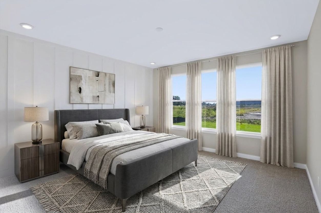 Hudson Primary Bedroom Virtually Staged