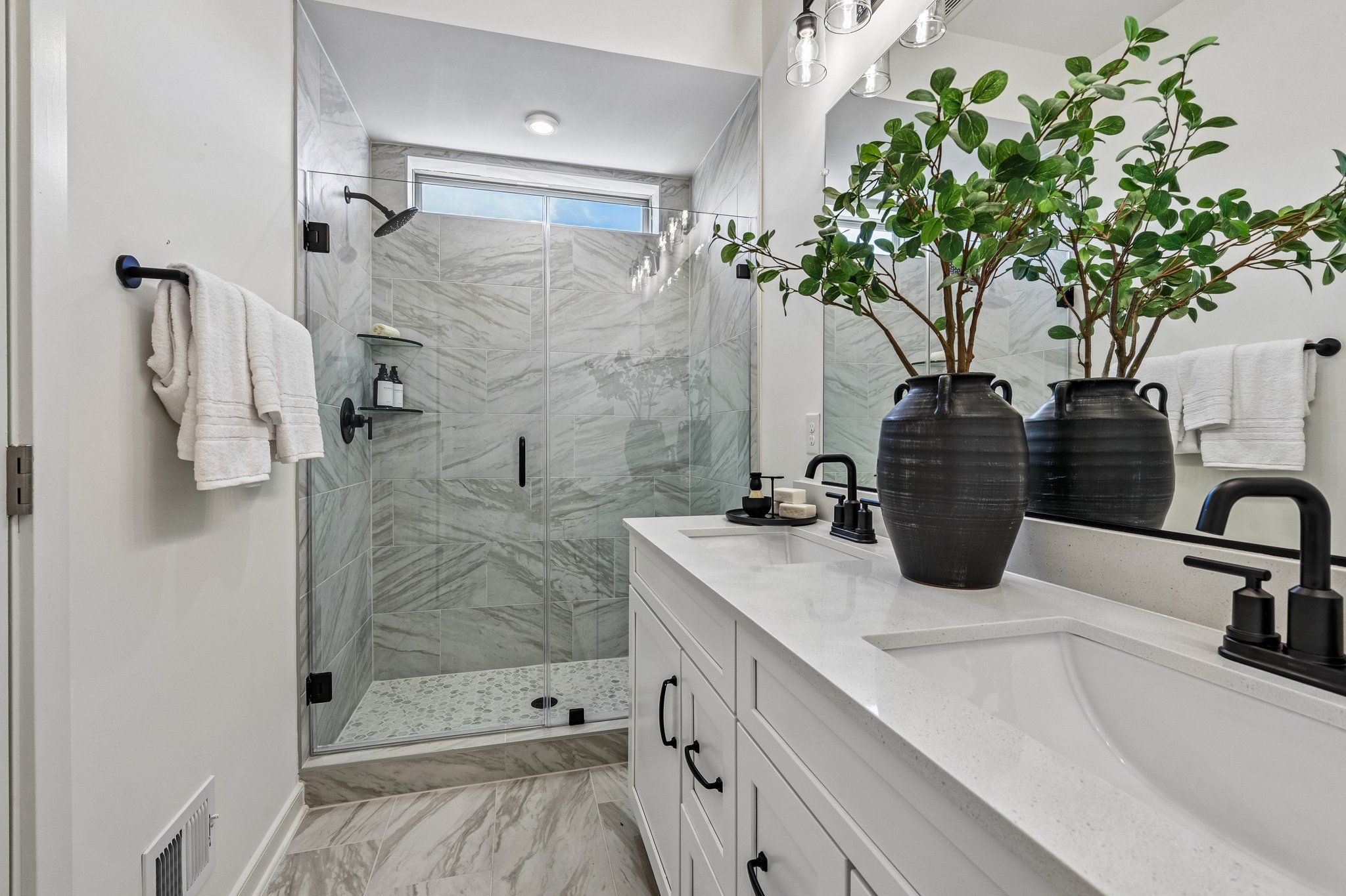 Potomac Primary Bathroom with Walk-In Shower