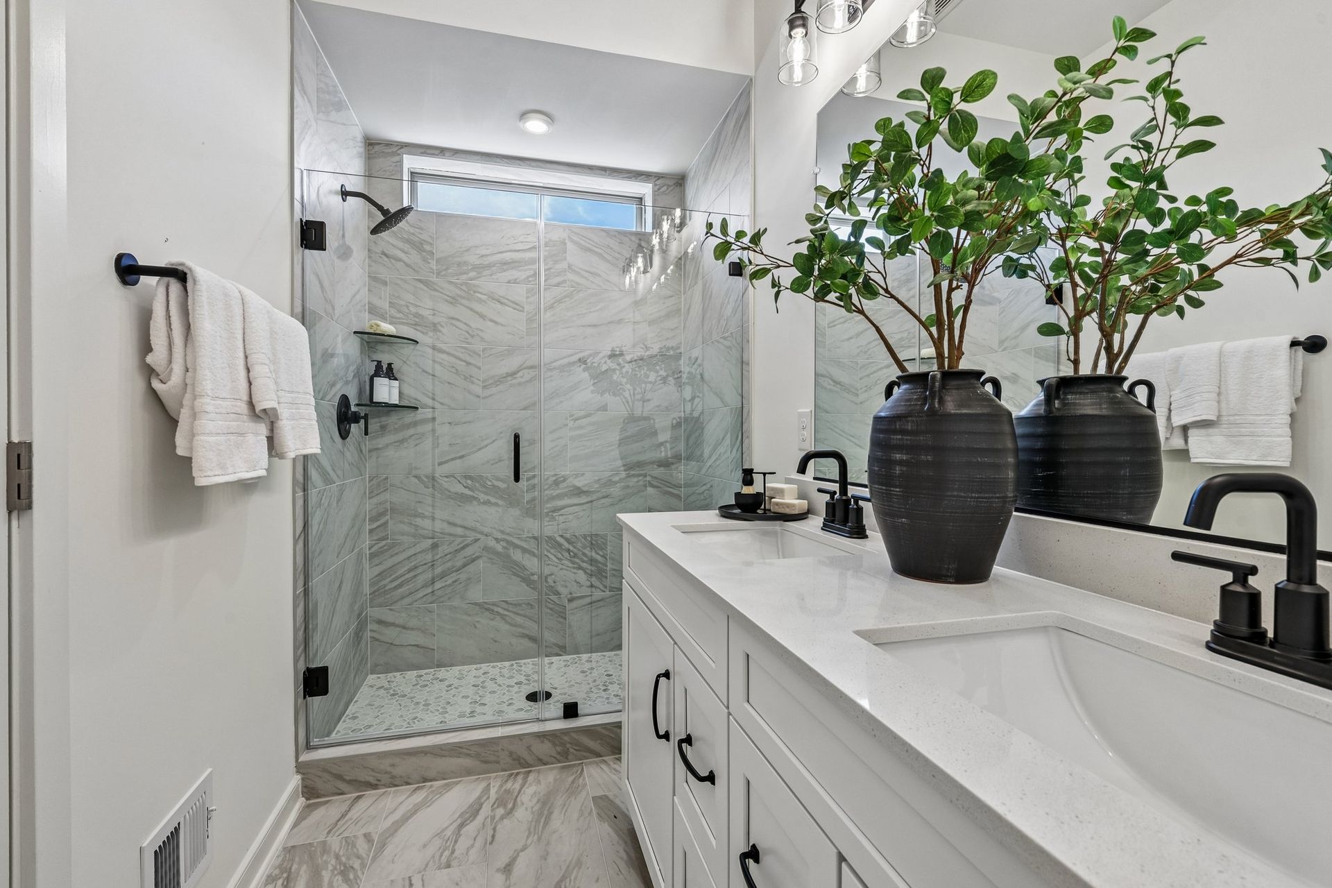 Potomac Primary Bathroom with Walk-In Shower