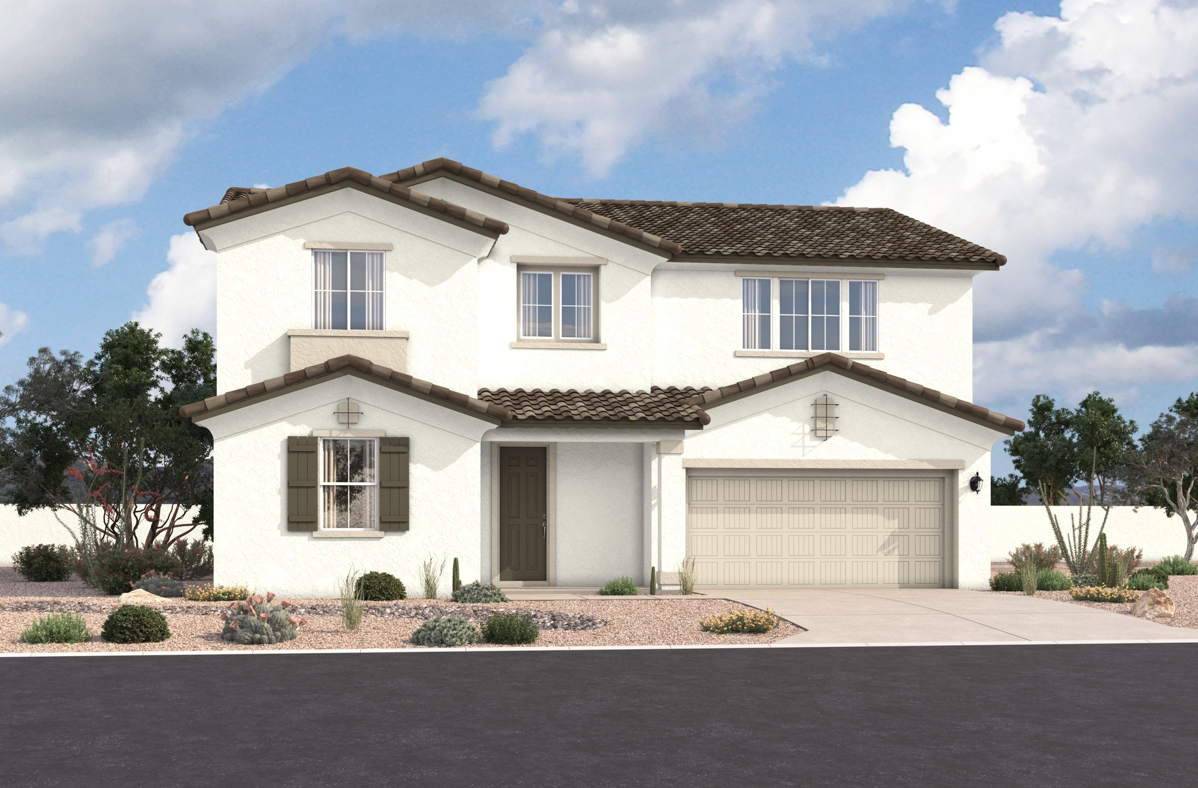 Spanish Colonial L Elevation