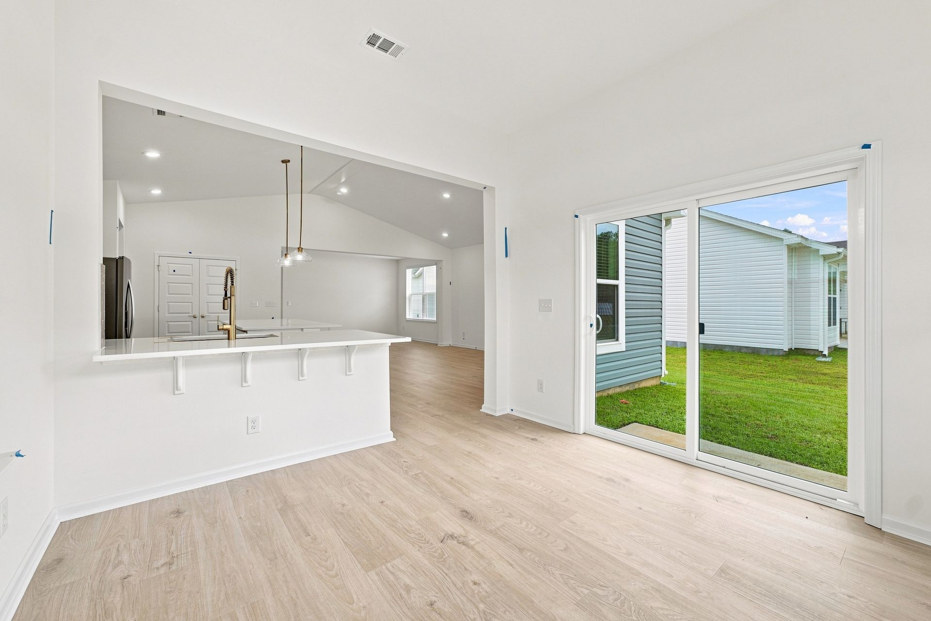 Carolina Room into Kitchen
