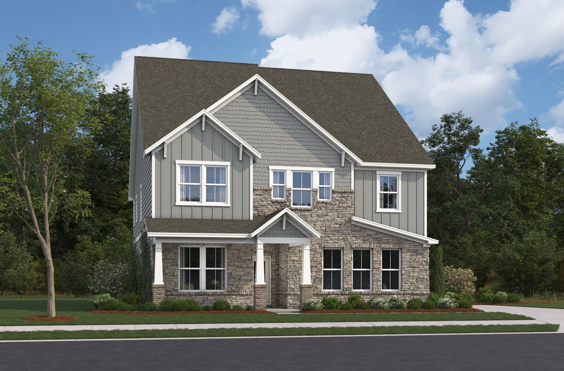 Tucker II Arts and Crafts Elevation