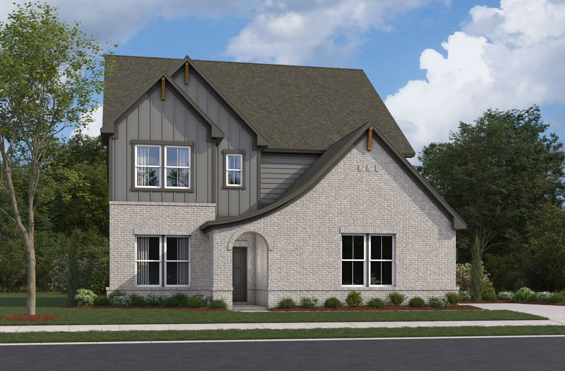 Shelby French Country Elevation