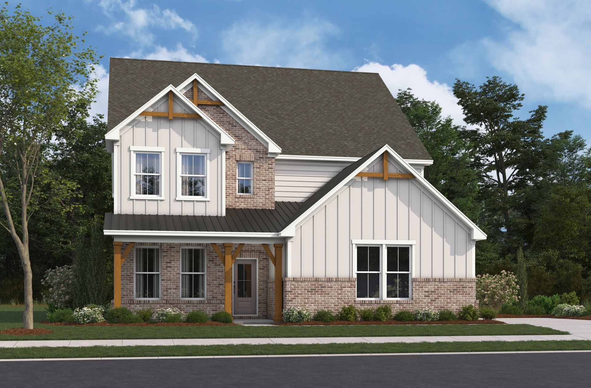 Shelby Farmhouse Elevation