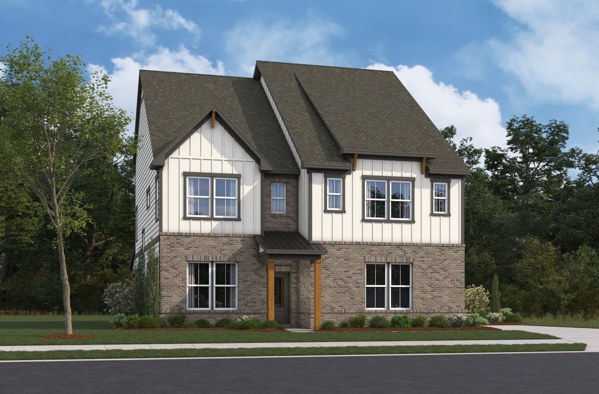Riverside Farmhouse L Elevation