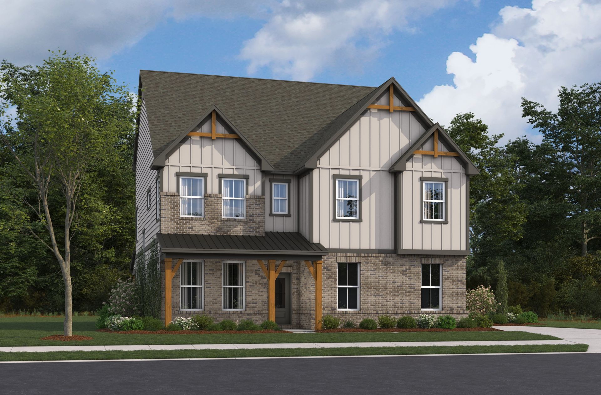 Riverside Farmhouse M Elevation