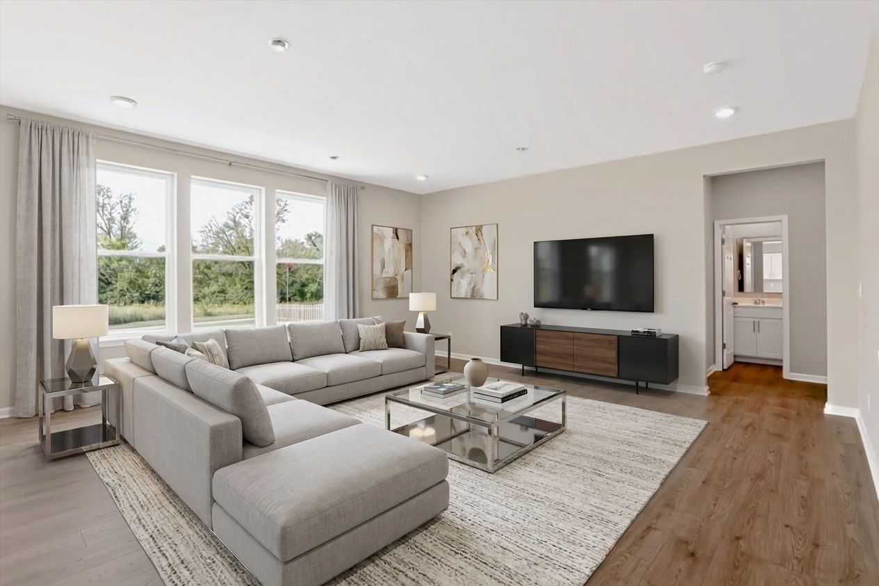 Washington Great Room Virtually Staged