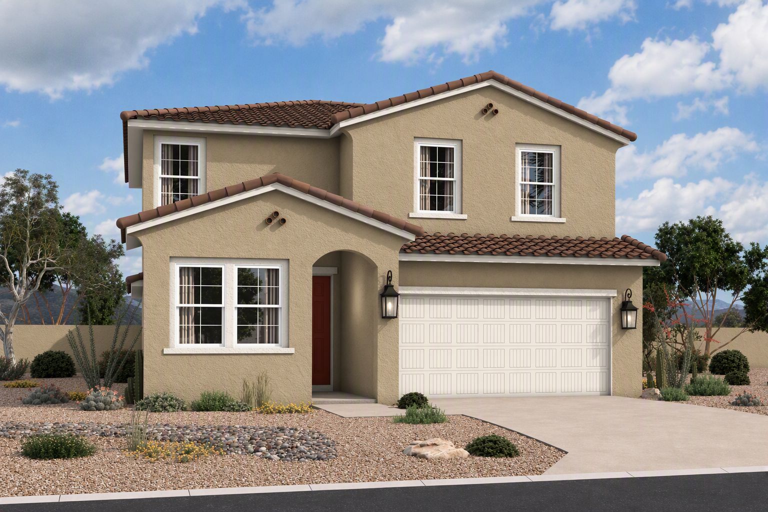 Spanish Colonial L Elevation