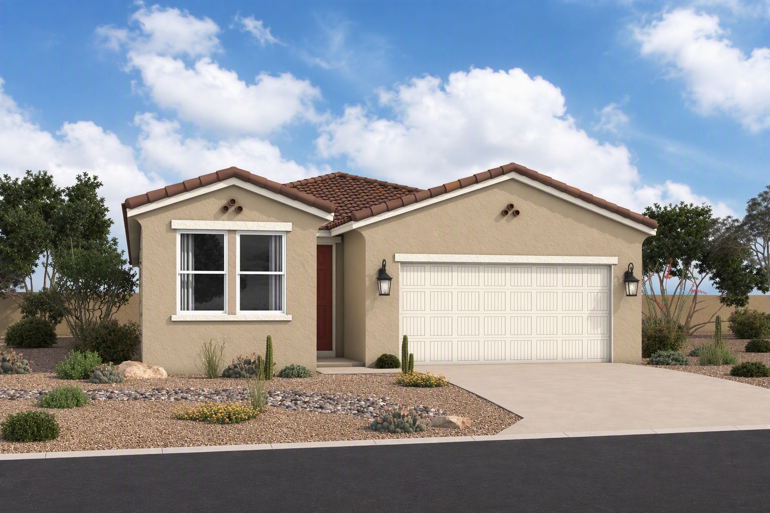 Spanish Colonial L Elevation