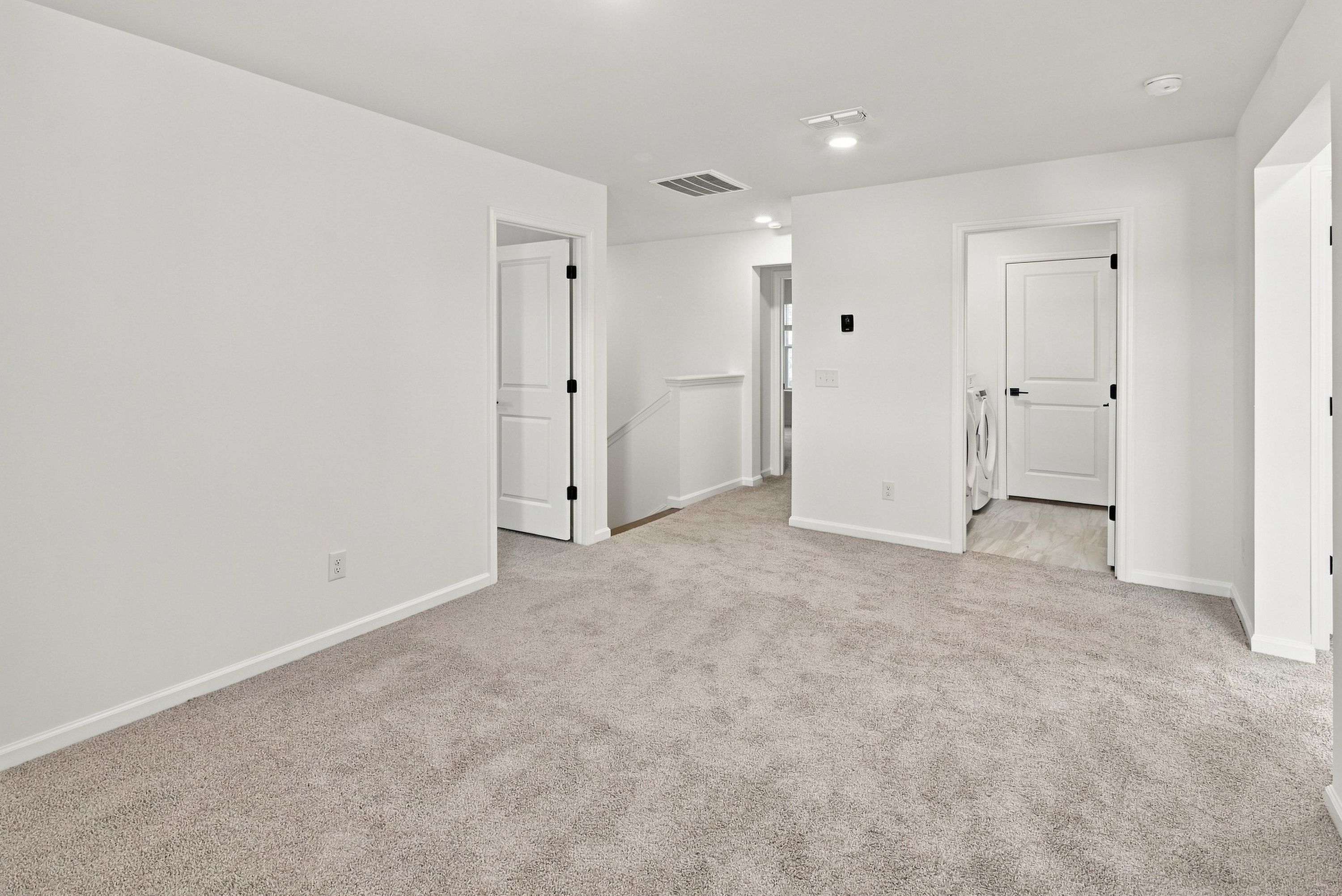 Loft and Laundry Room