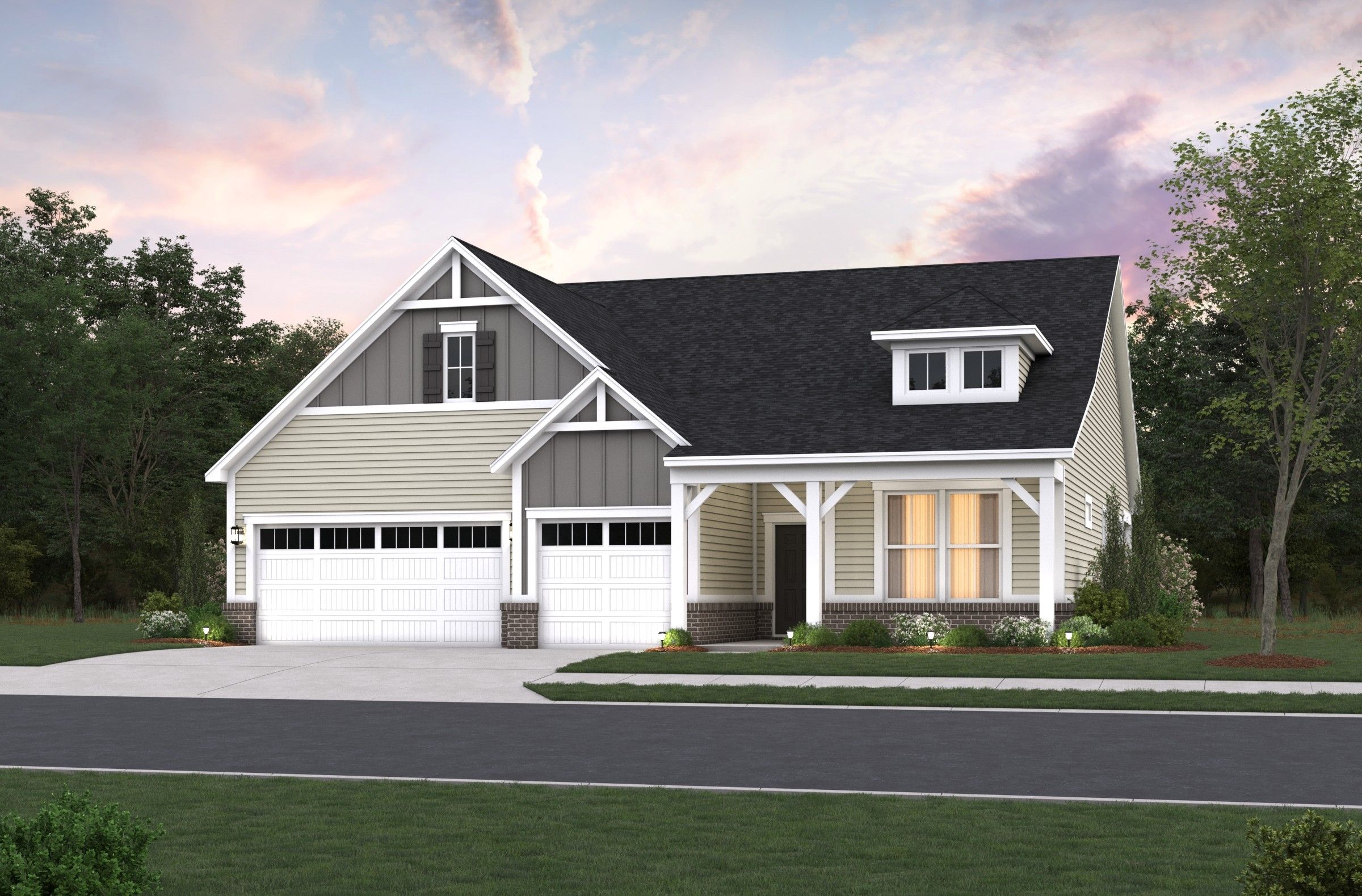 Wabash Farmhouse Elevation