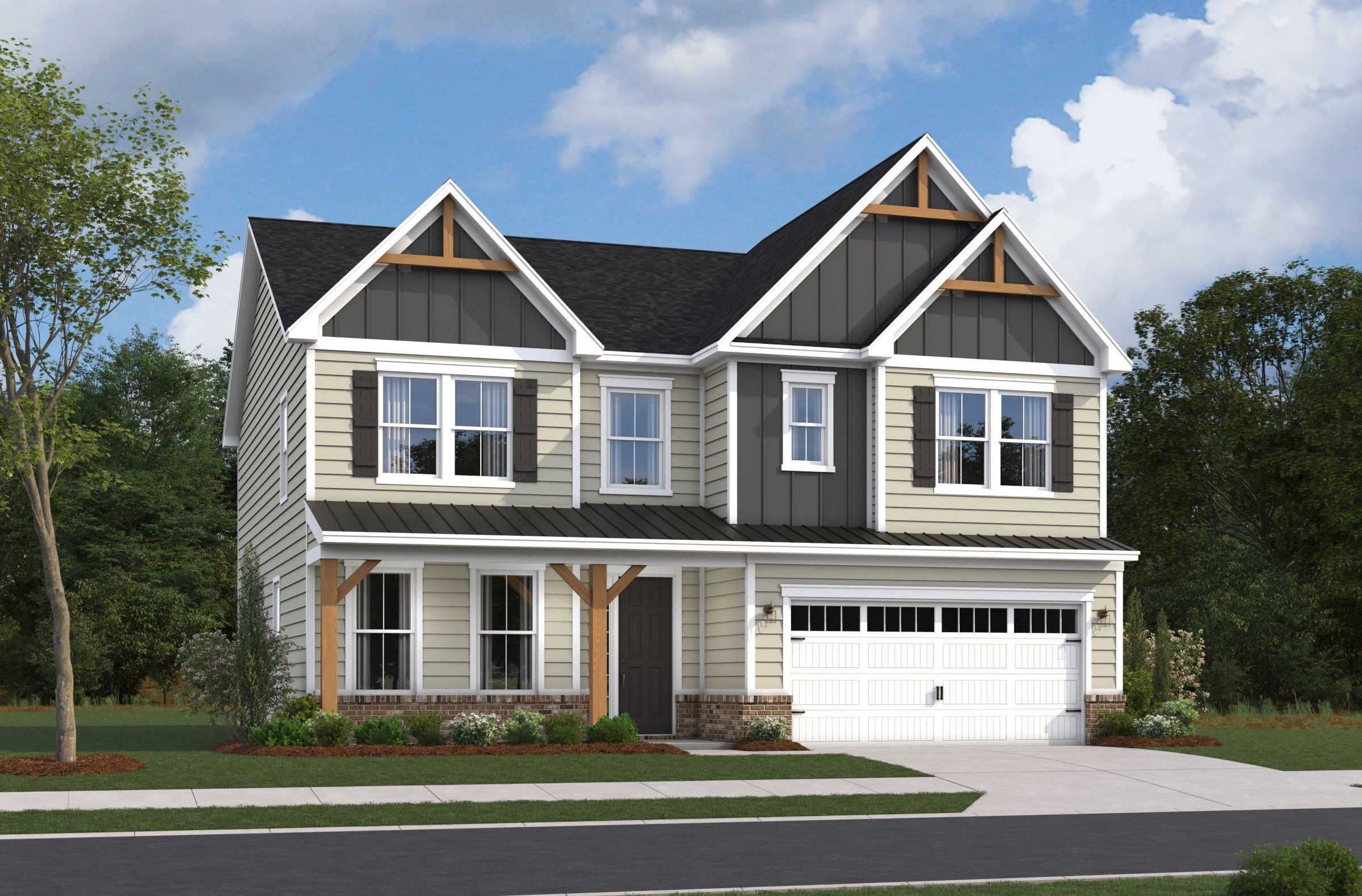 Liberty Farmhouse Elevation