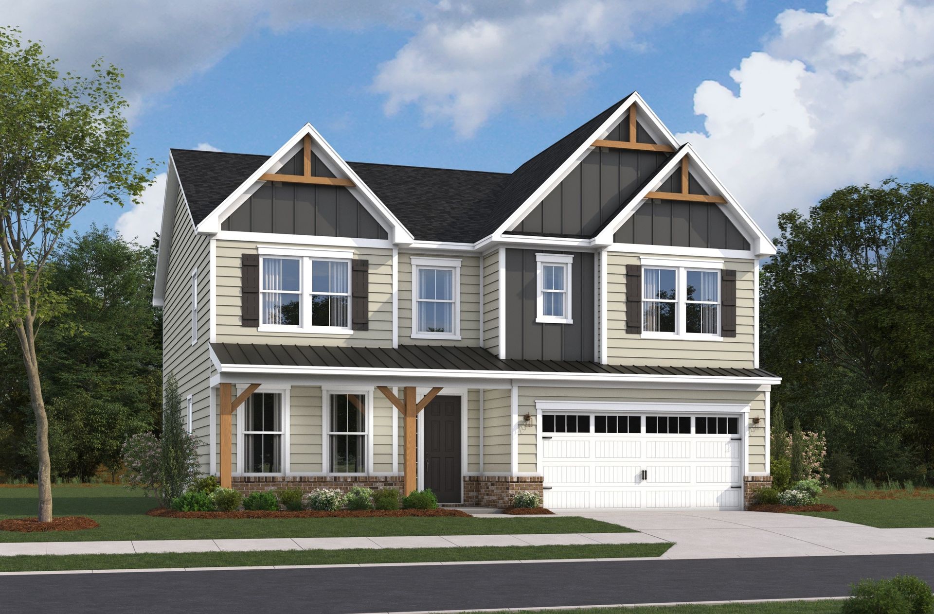 Liberty Farmhouse Elevation