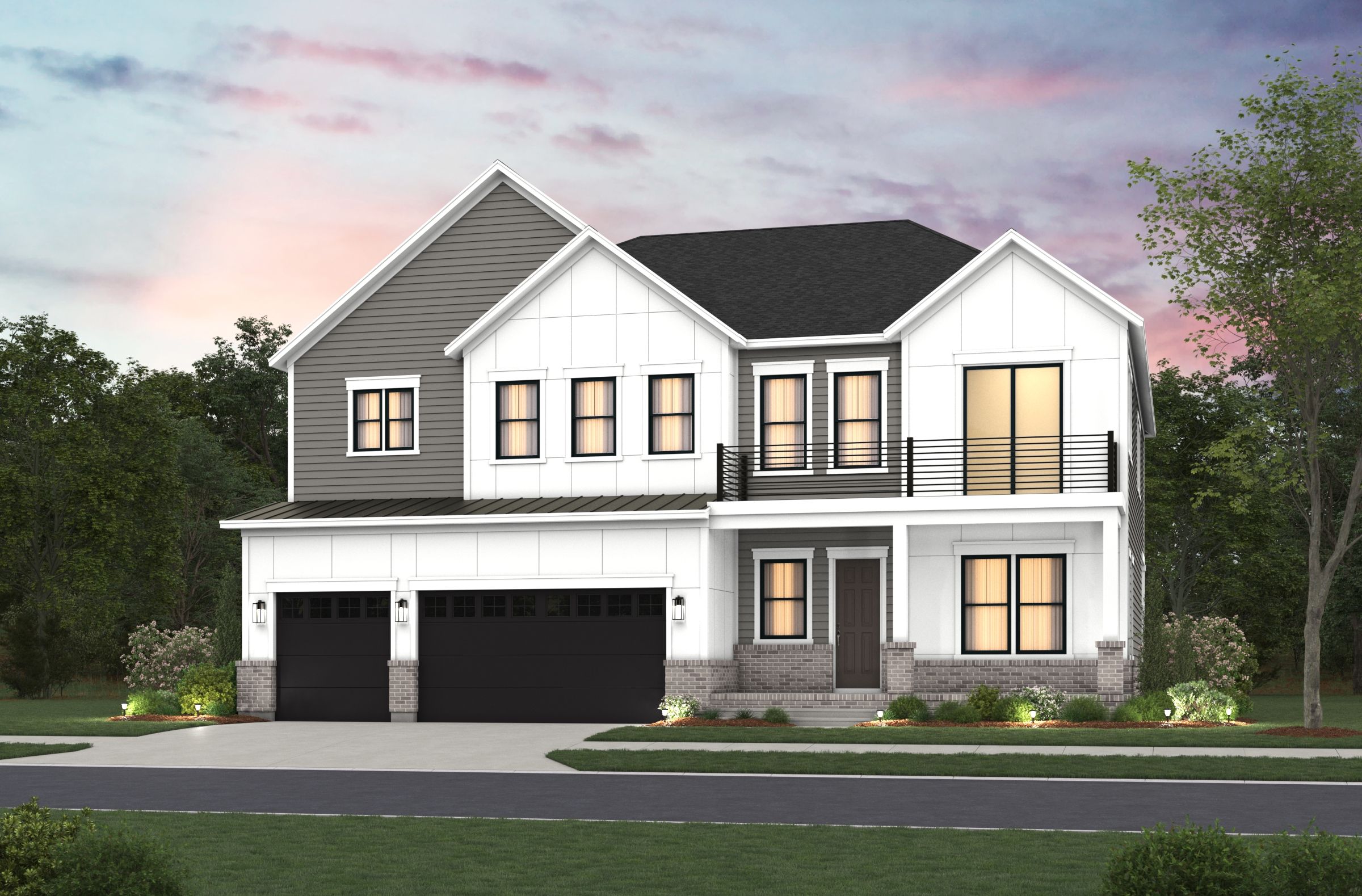 Manchester Farmhouse Exterior N