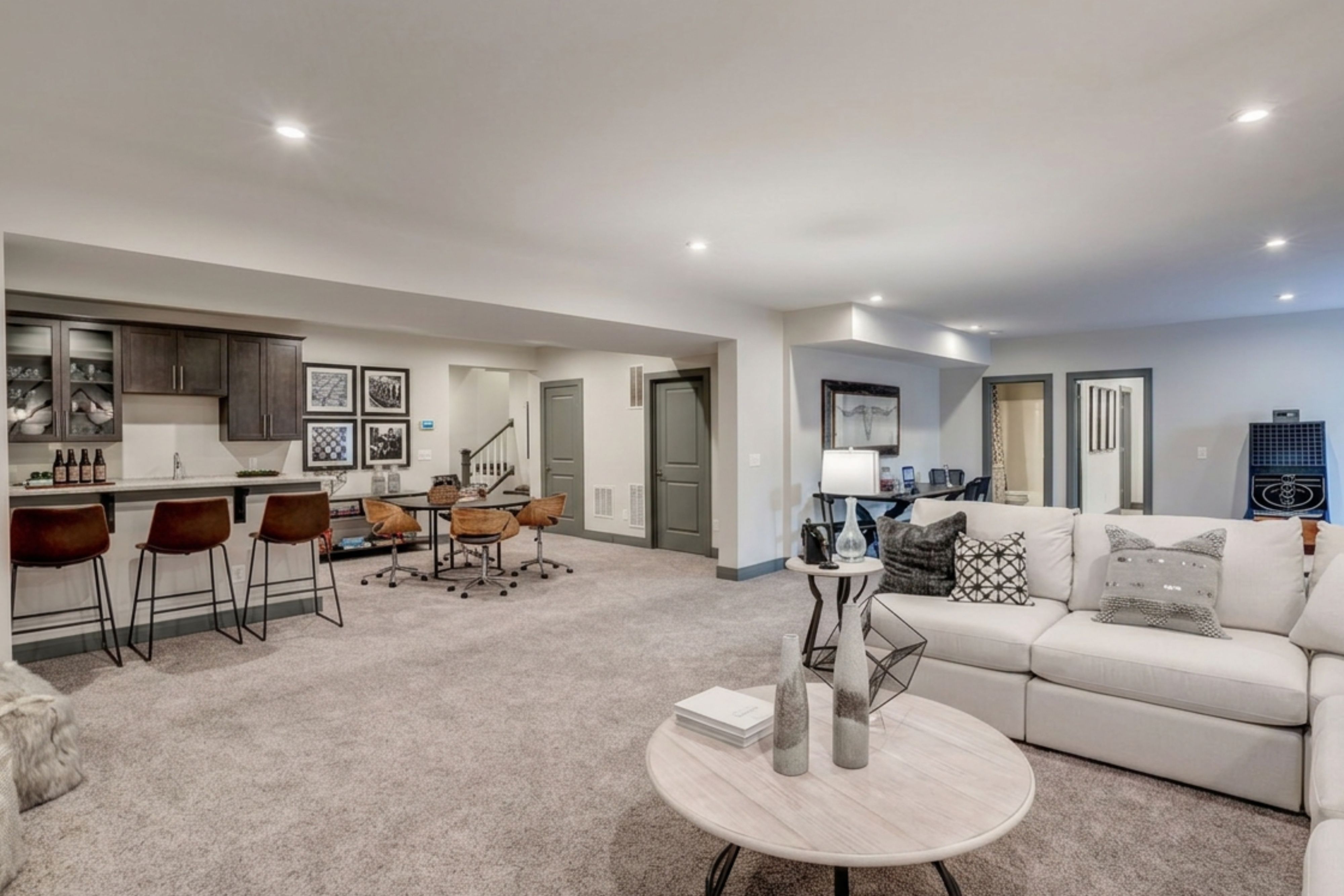 Winslow Recreation Room with Wet Bar