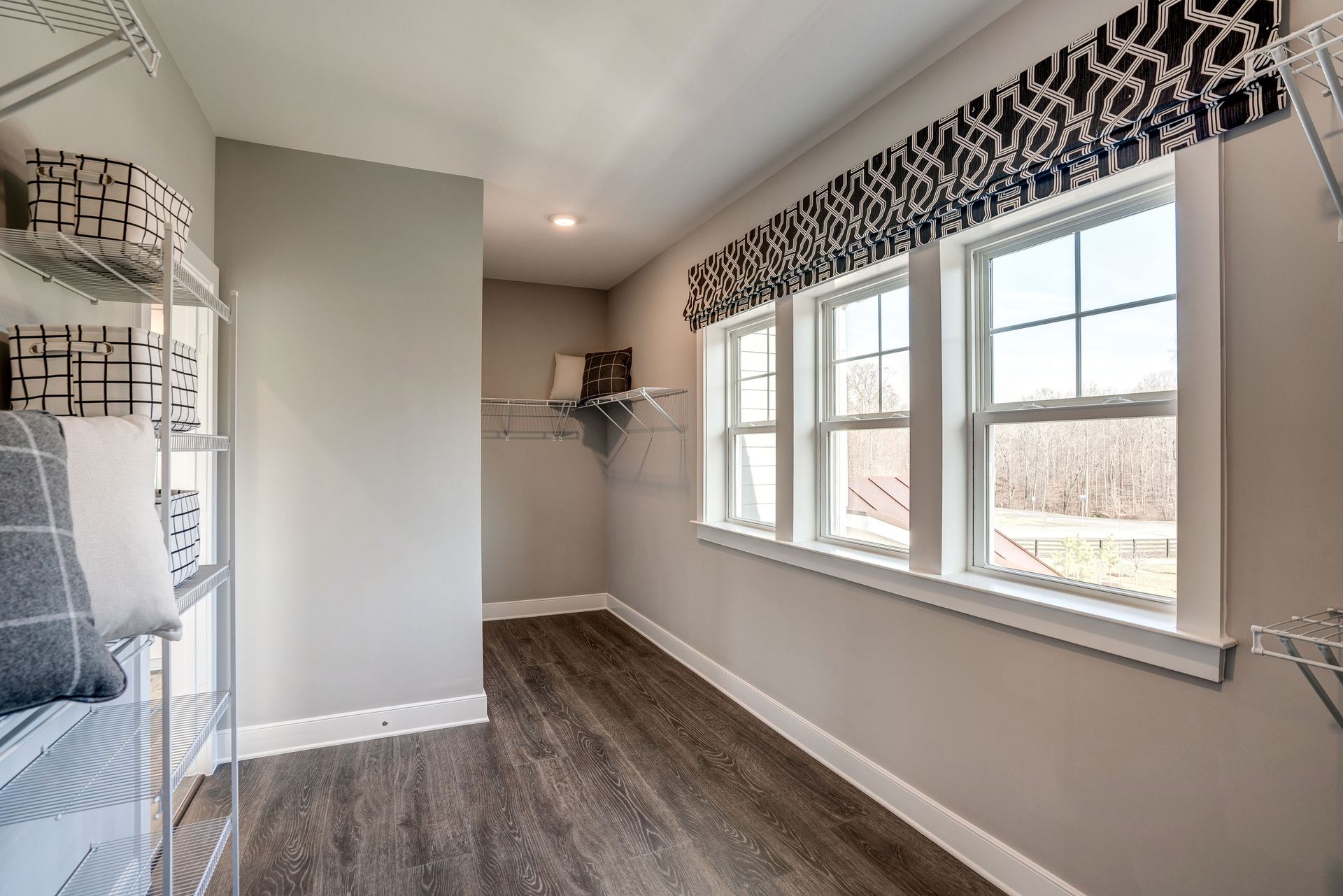Winslow Walk-In Closet with Natural Light
