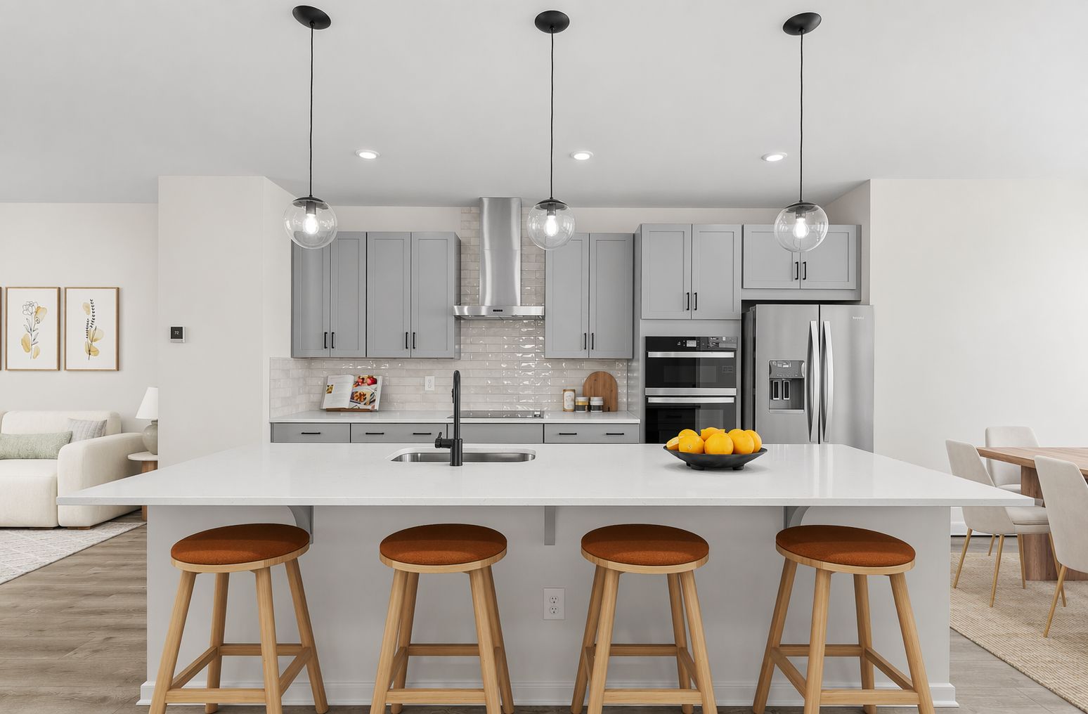 Cardiff Kitchen with Large Island