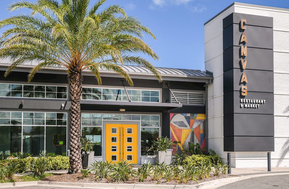 Convenient Canvas Marketplace and Restaurant