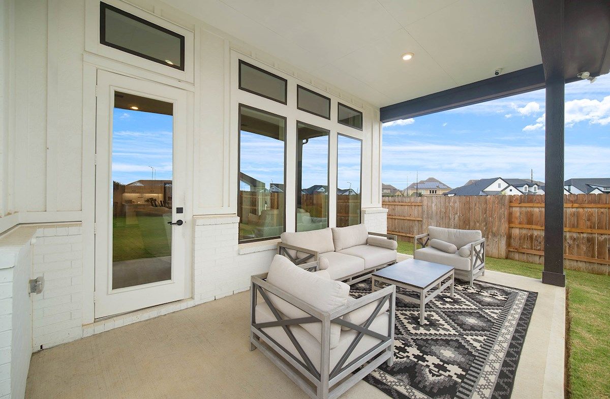 Messina Covered Back Patio