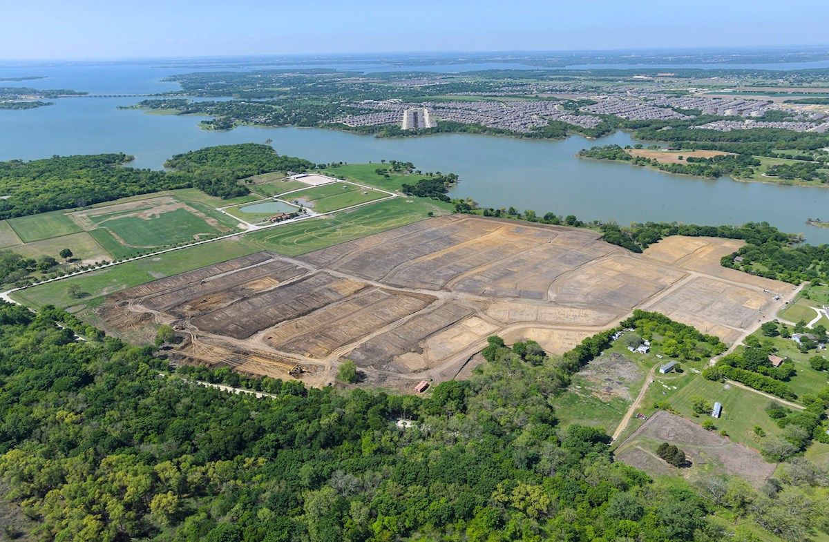 Lake Point at Paloma Creek Aerial View