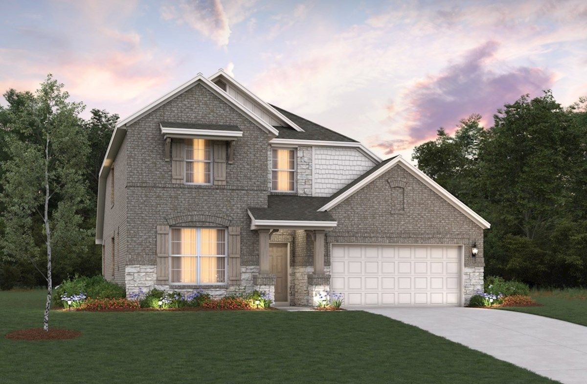 Avalon Plan at Whitewing Trails - Crossings 60' in Princeton, TX by ...