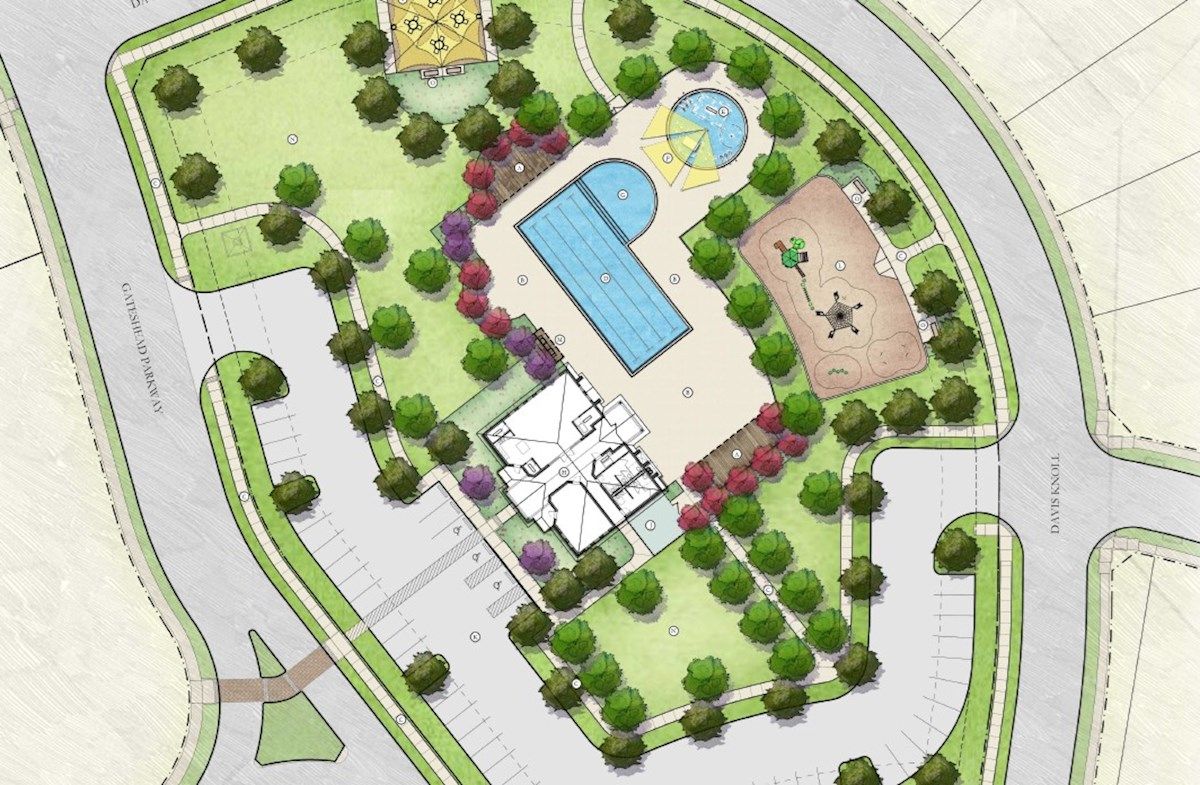 Wildcat Ranch Second Amenity Center Rendering