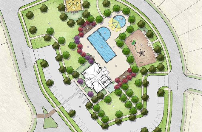 Wildcat Ranch Second Amenity Center Rendering