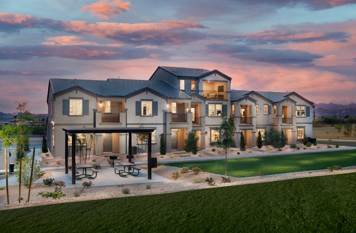 Townhome Building Exterior