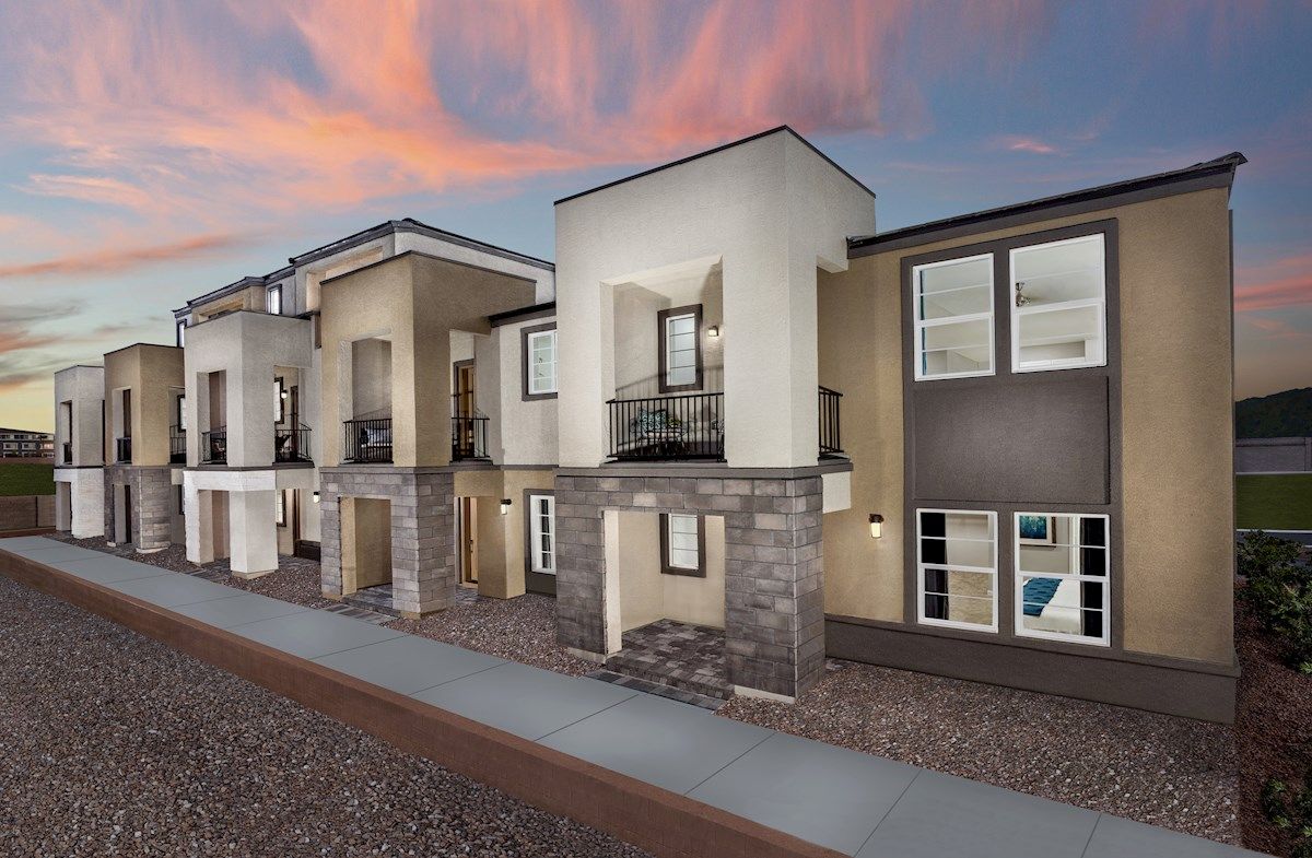 Townhome Building Exterior