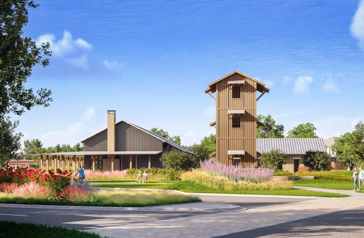 Amenity Center Rendering