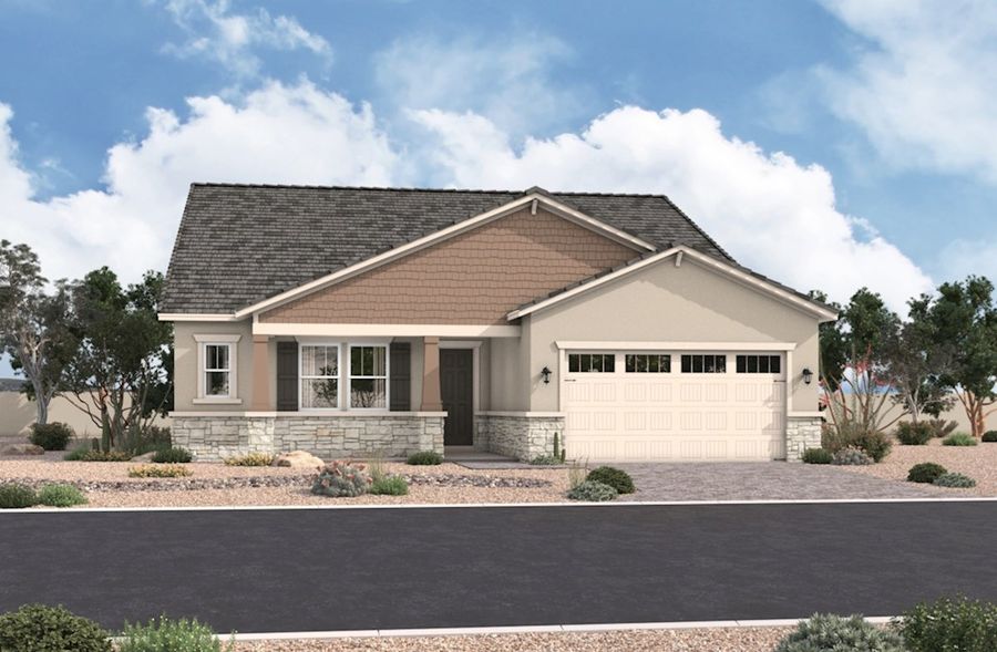 Crescent floor plan