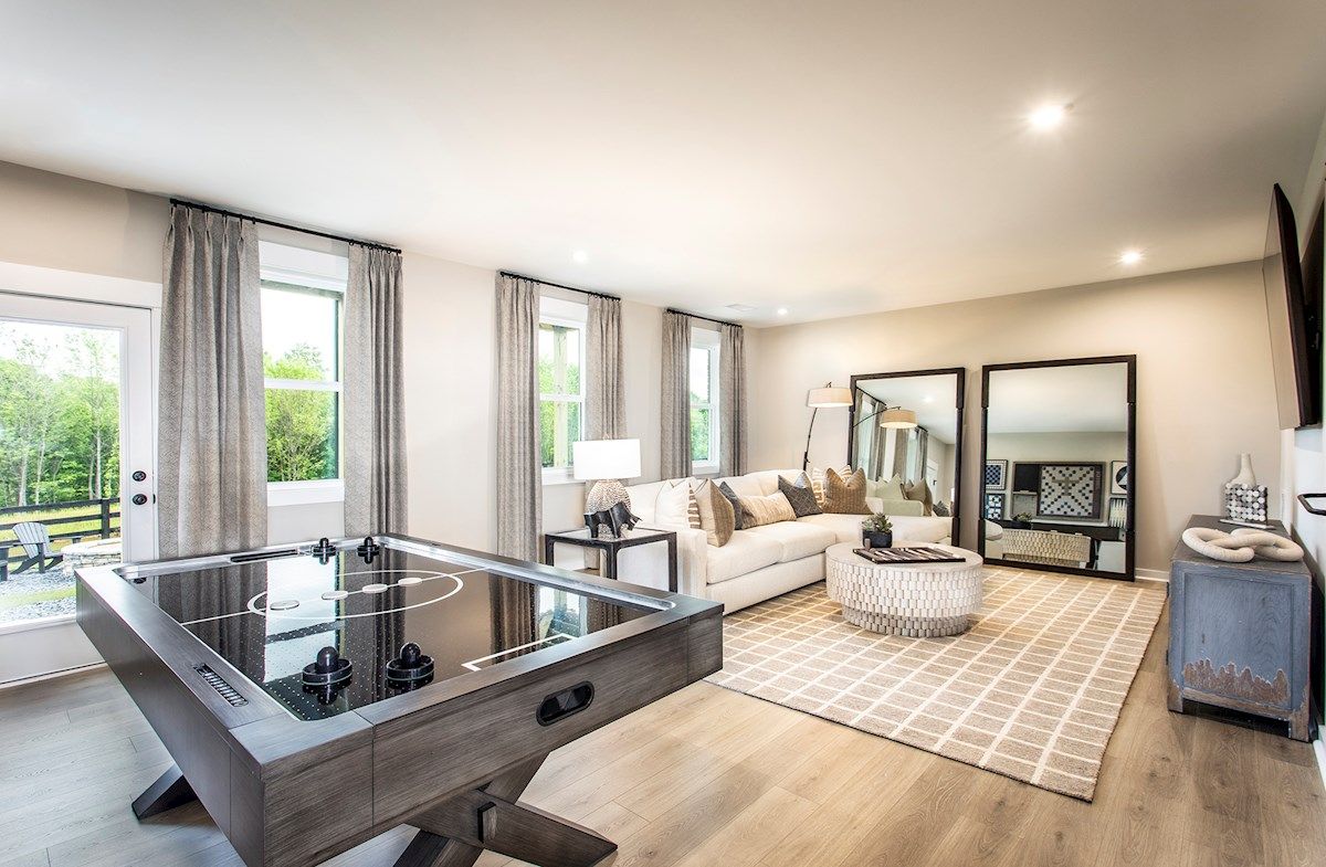 Canton II Finished Basement