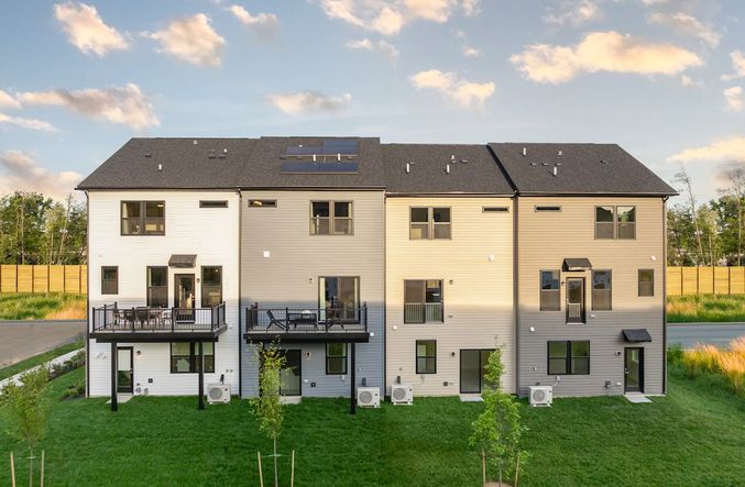 Townhome Rear Exteriors