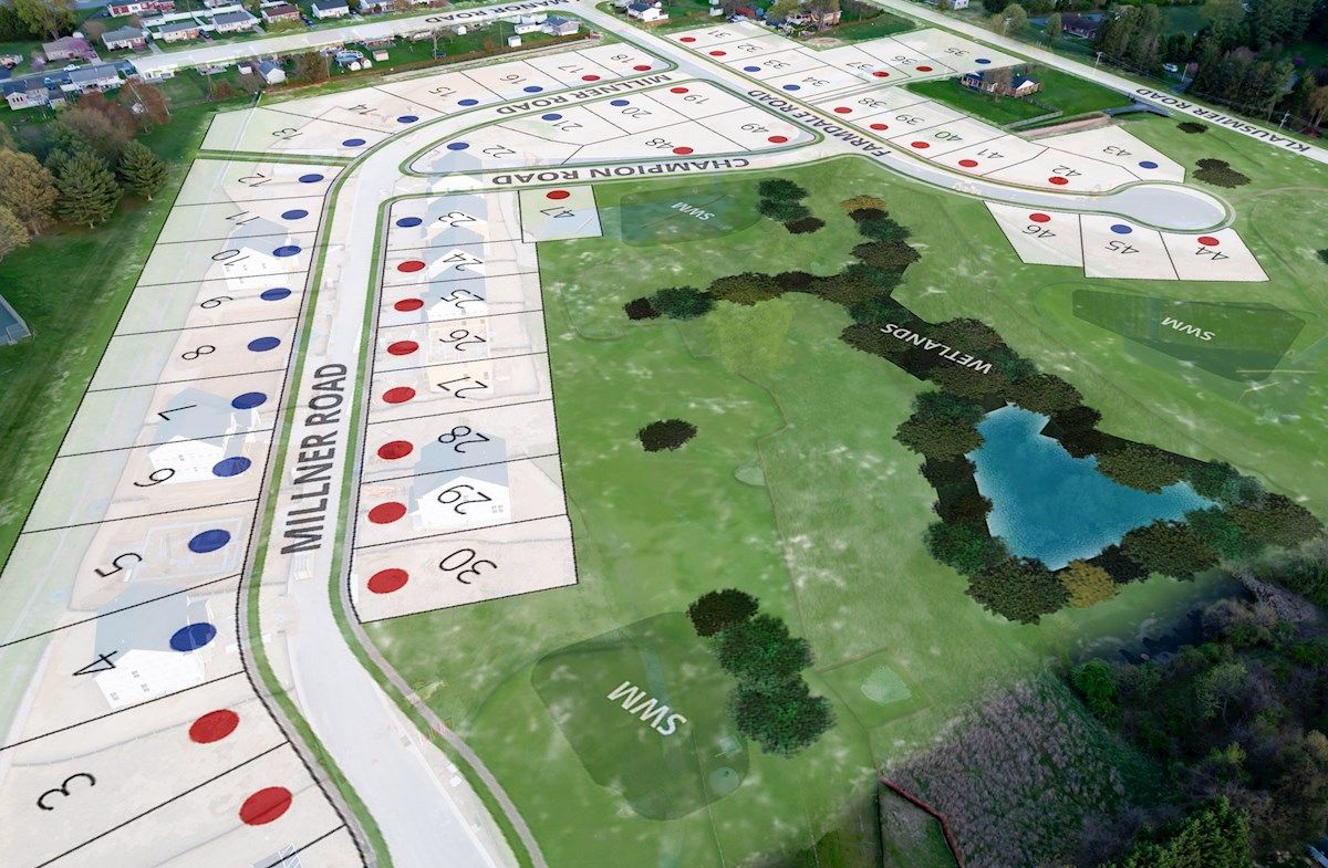 Aerial View of the Community