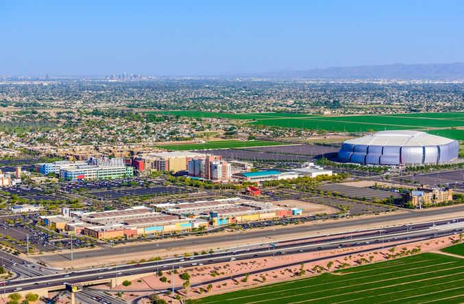 City of Glendale Aerial Shot