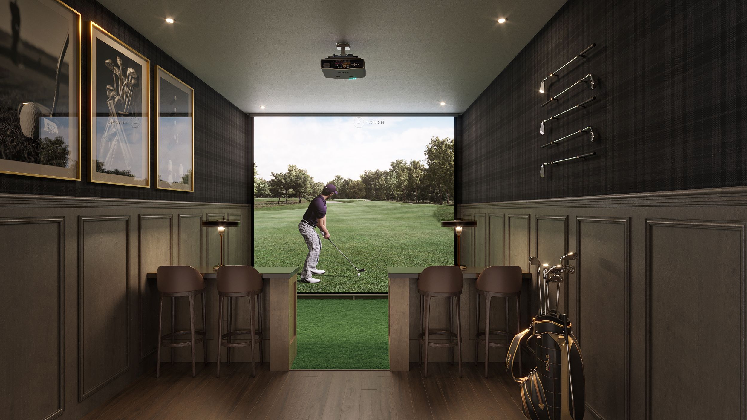 Clubhouse Golf Simulator