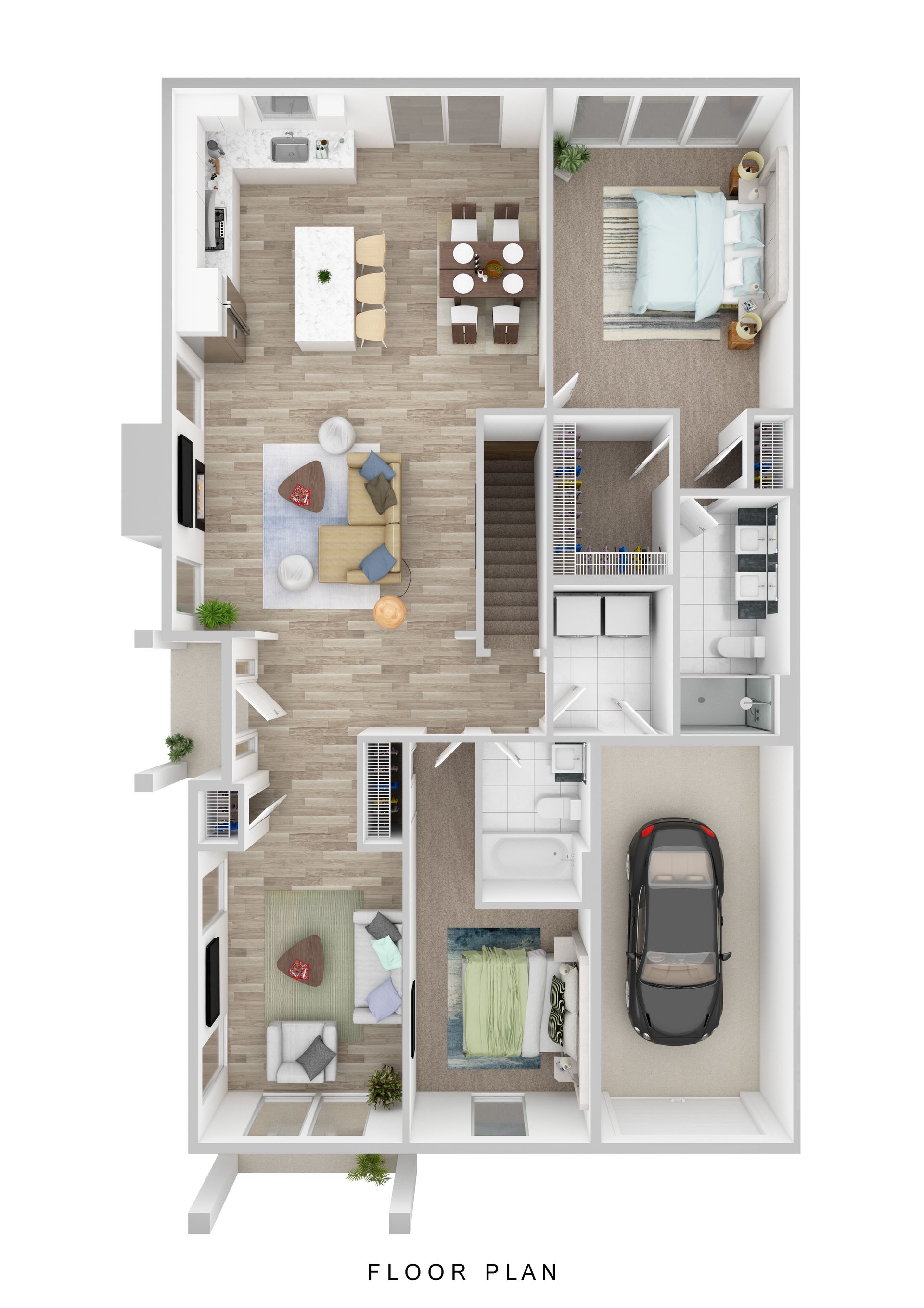 The Beech 3D Floor Plan