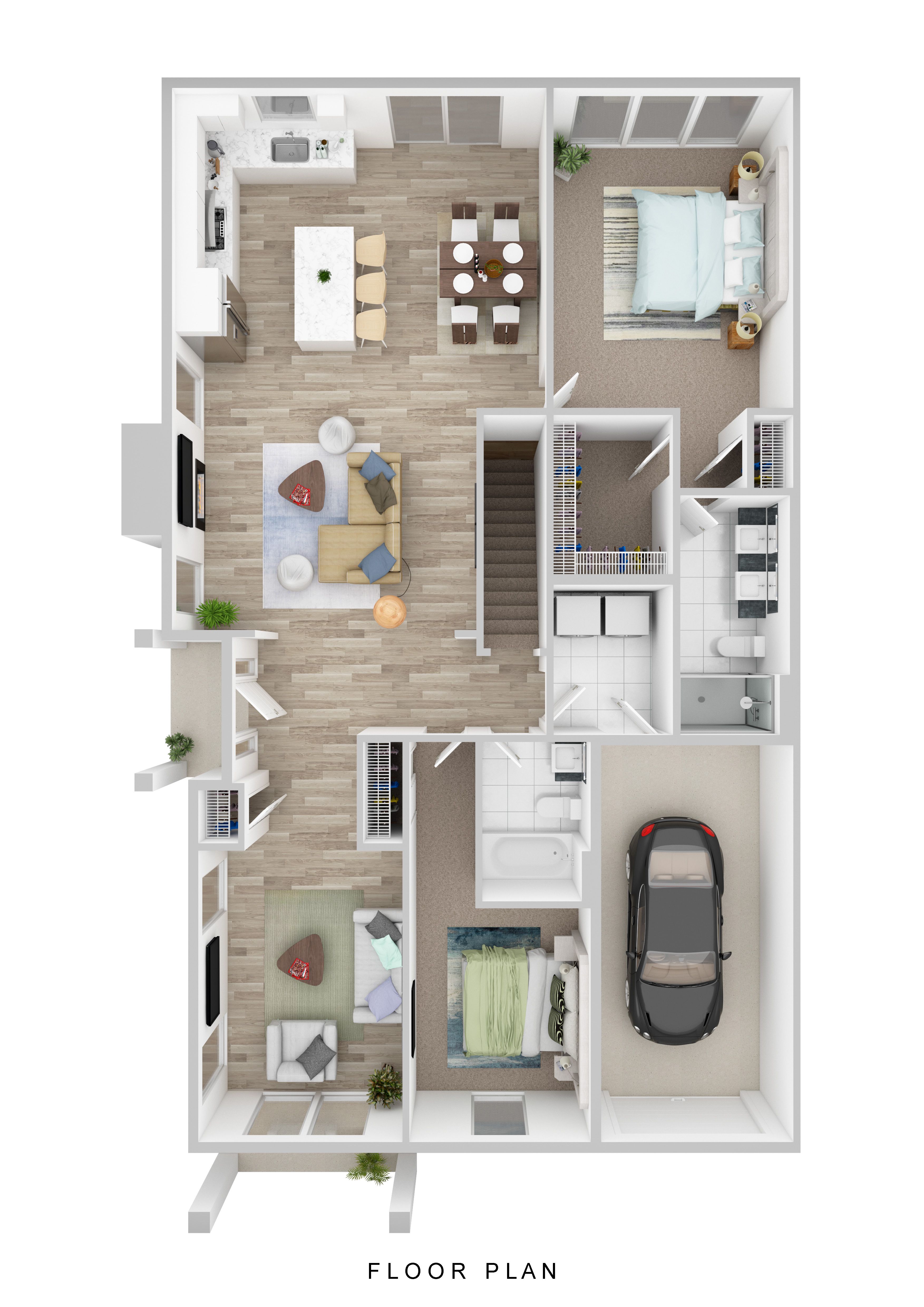 The Beech 3D Floor Plan