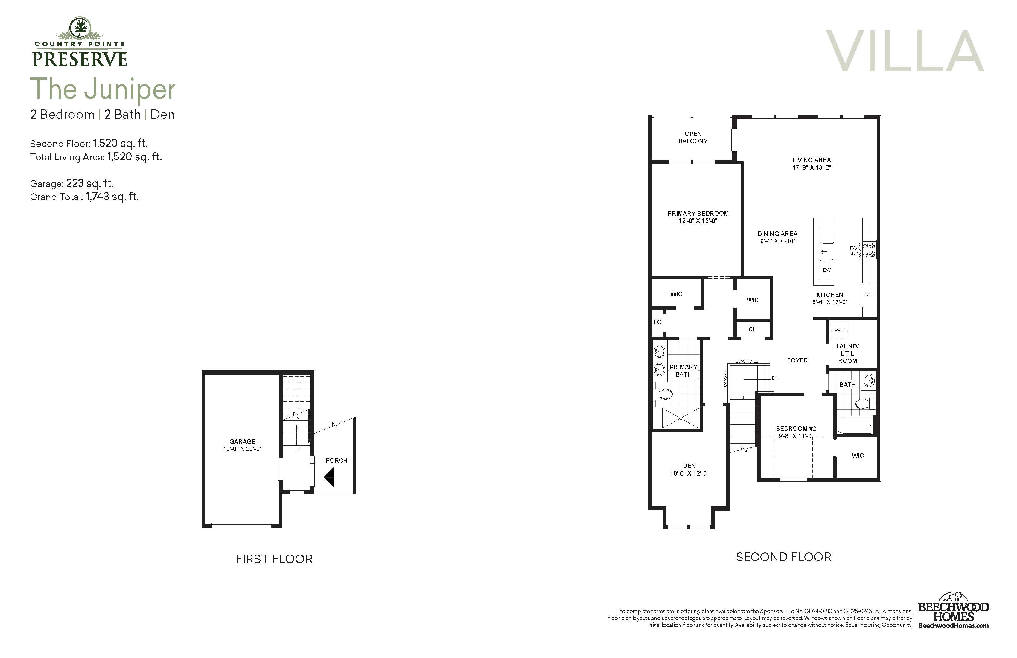 Juniper Floor Plan
