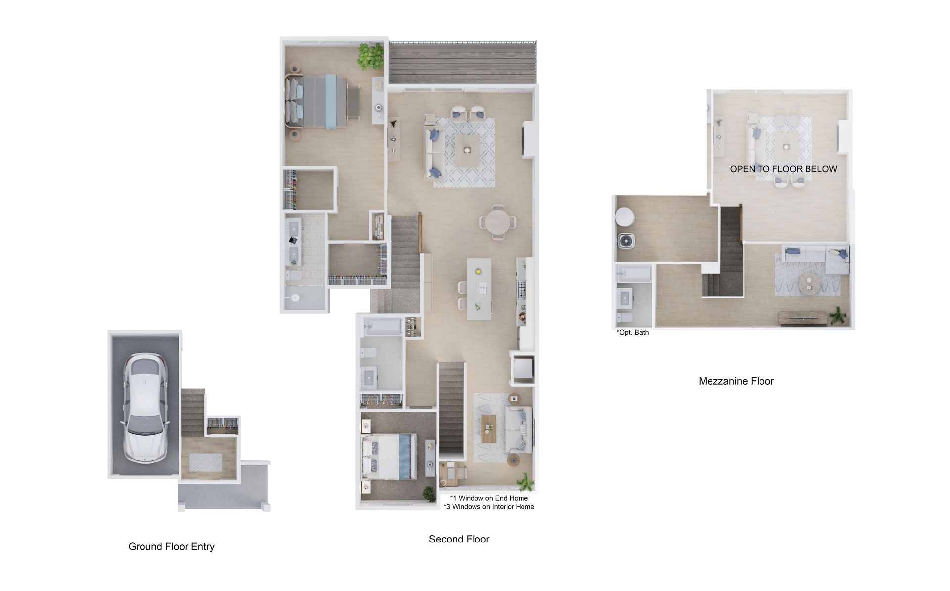 The Devon 3D Floor Plan