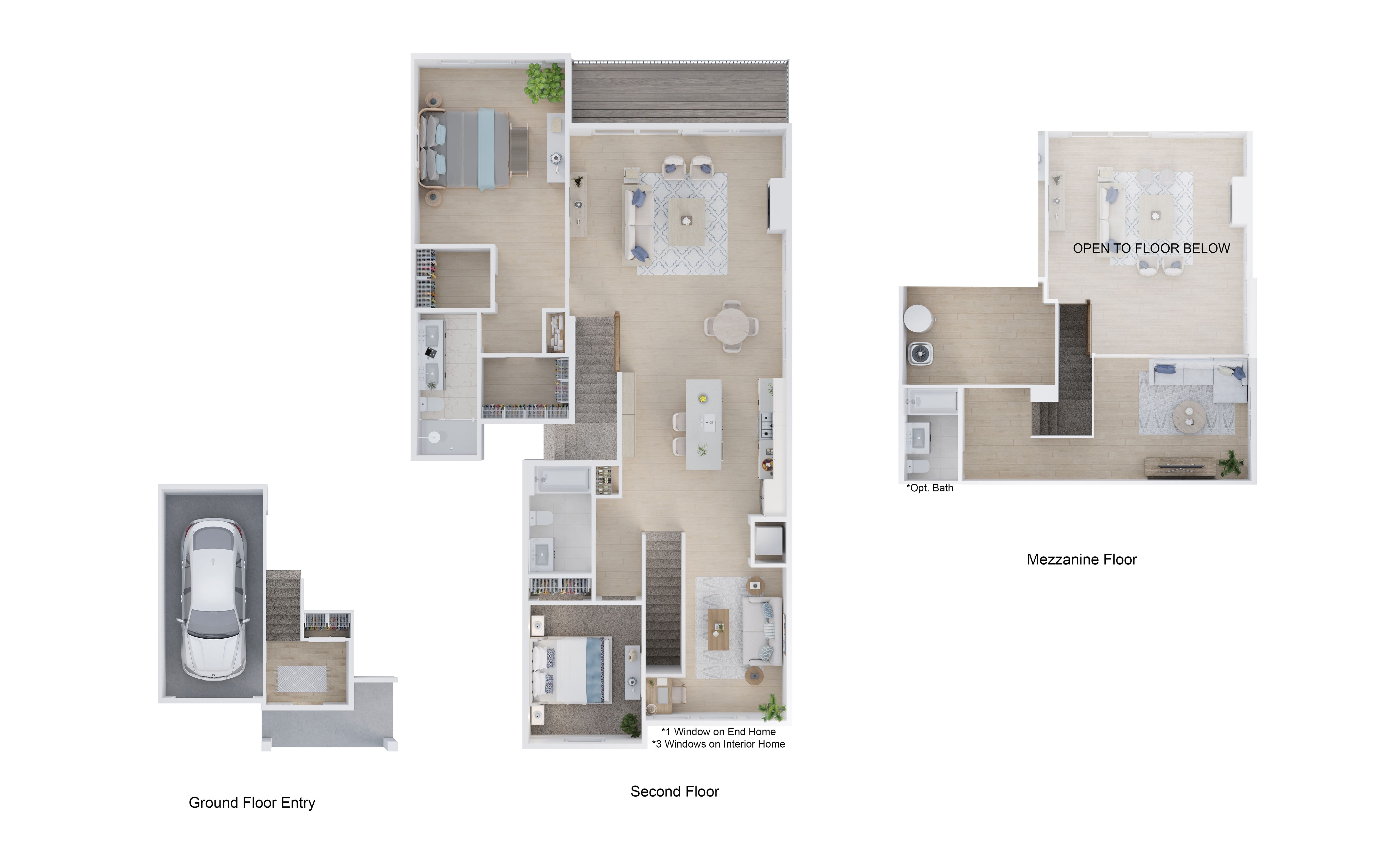The Devon 3D Floor Plan