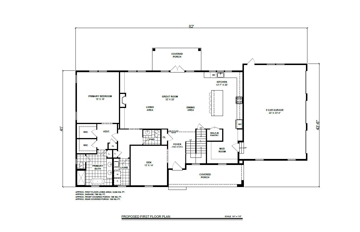 Floor Plan A 1st Floor