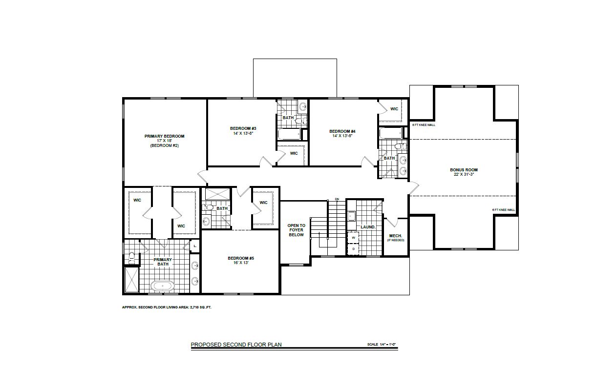 Floor Plan B 2nd Floor