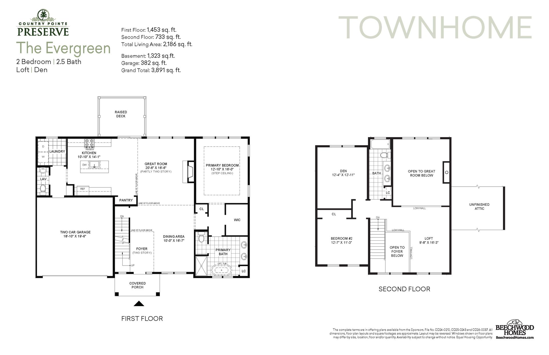The Evergreen Floor Plan