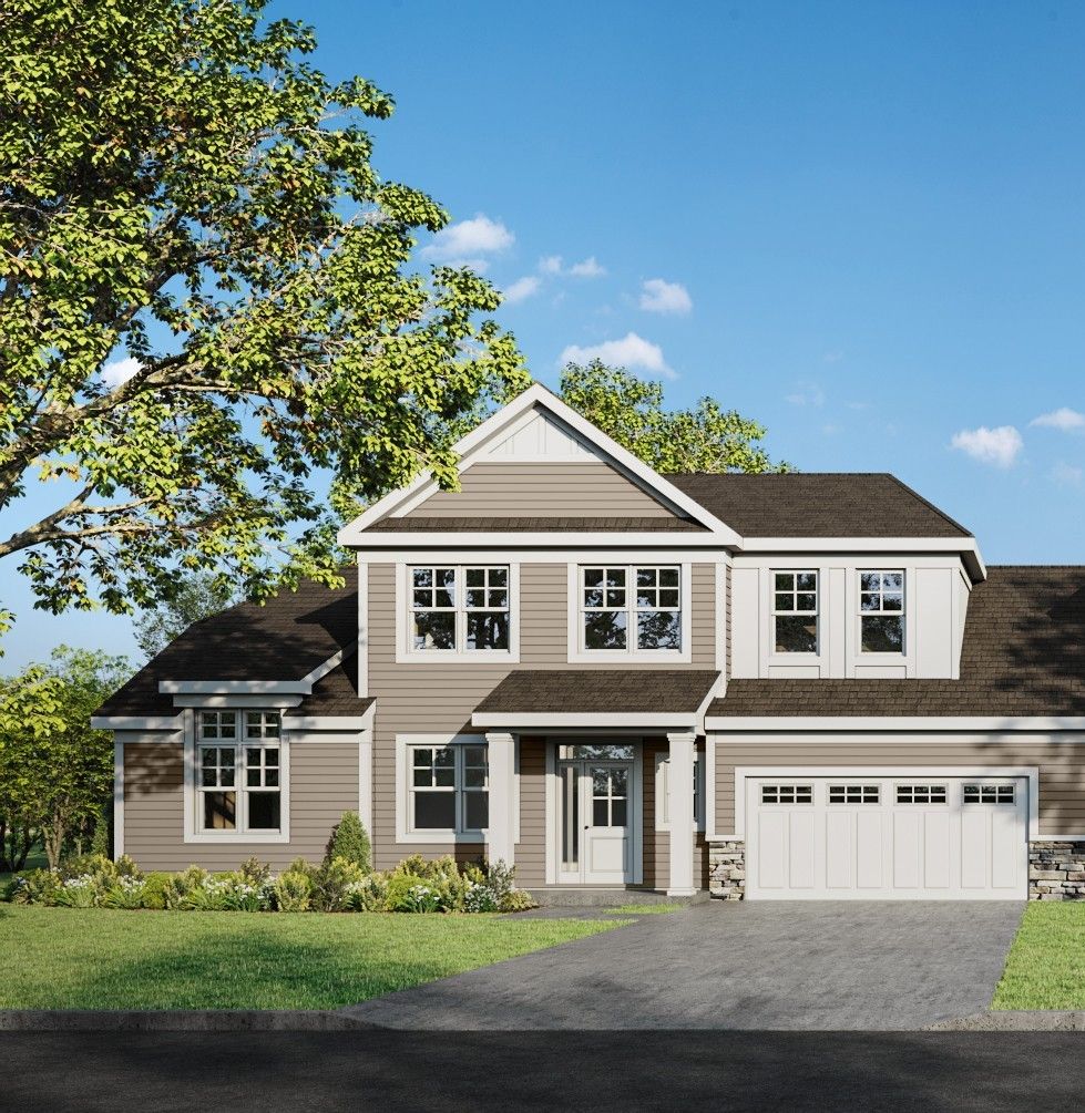 THE EVERGREEN - Country Pointe Preserve: Yaphank, New York - Beechwood Homes