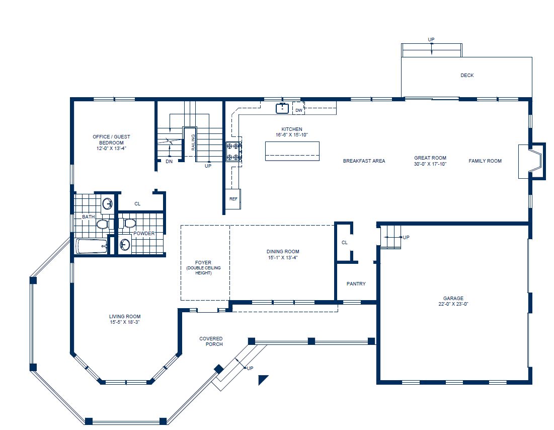 The Washington 1 First Floor