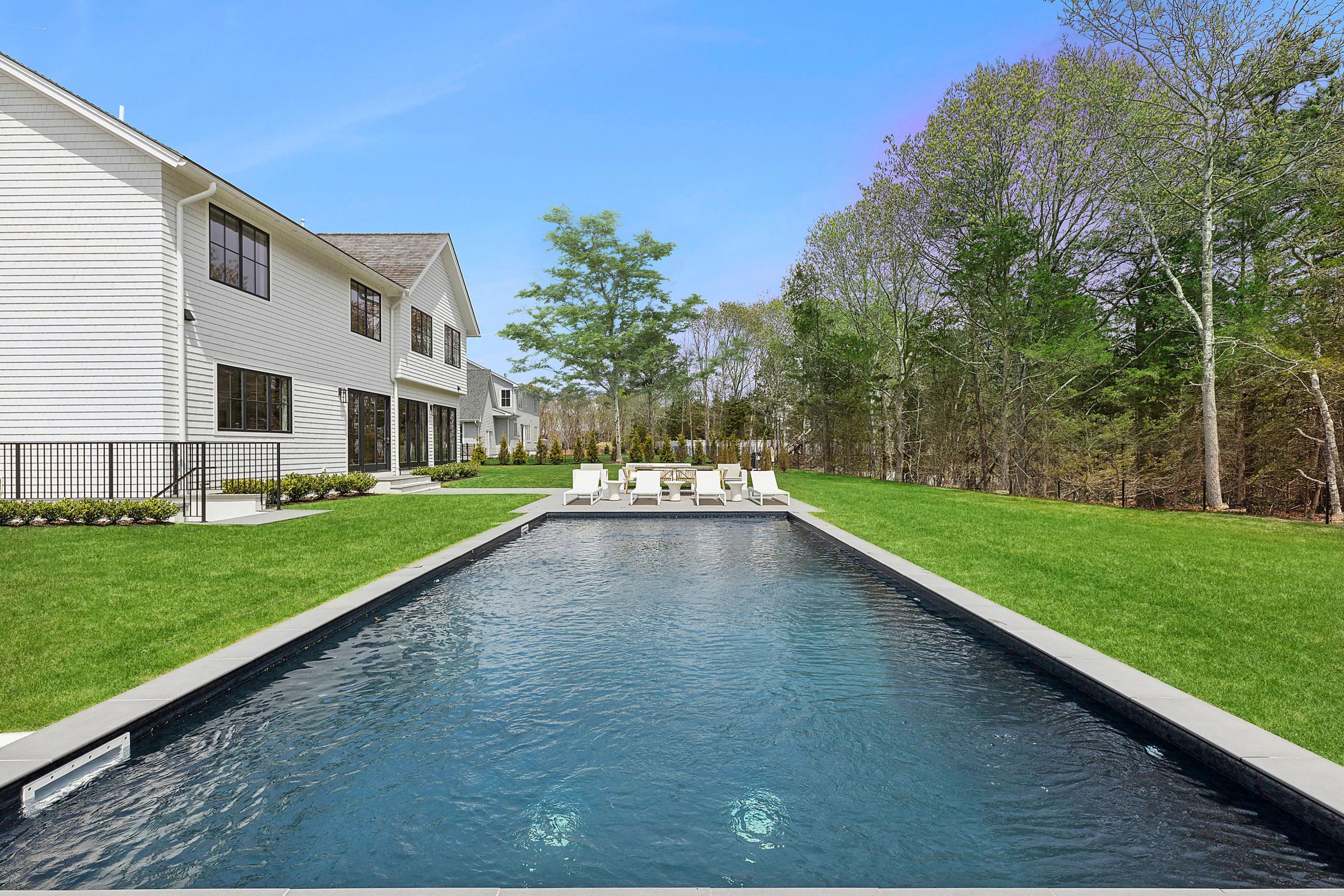 C Plan Exterior Pool