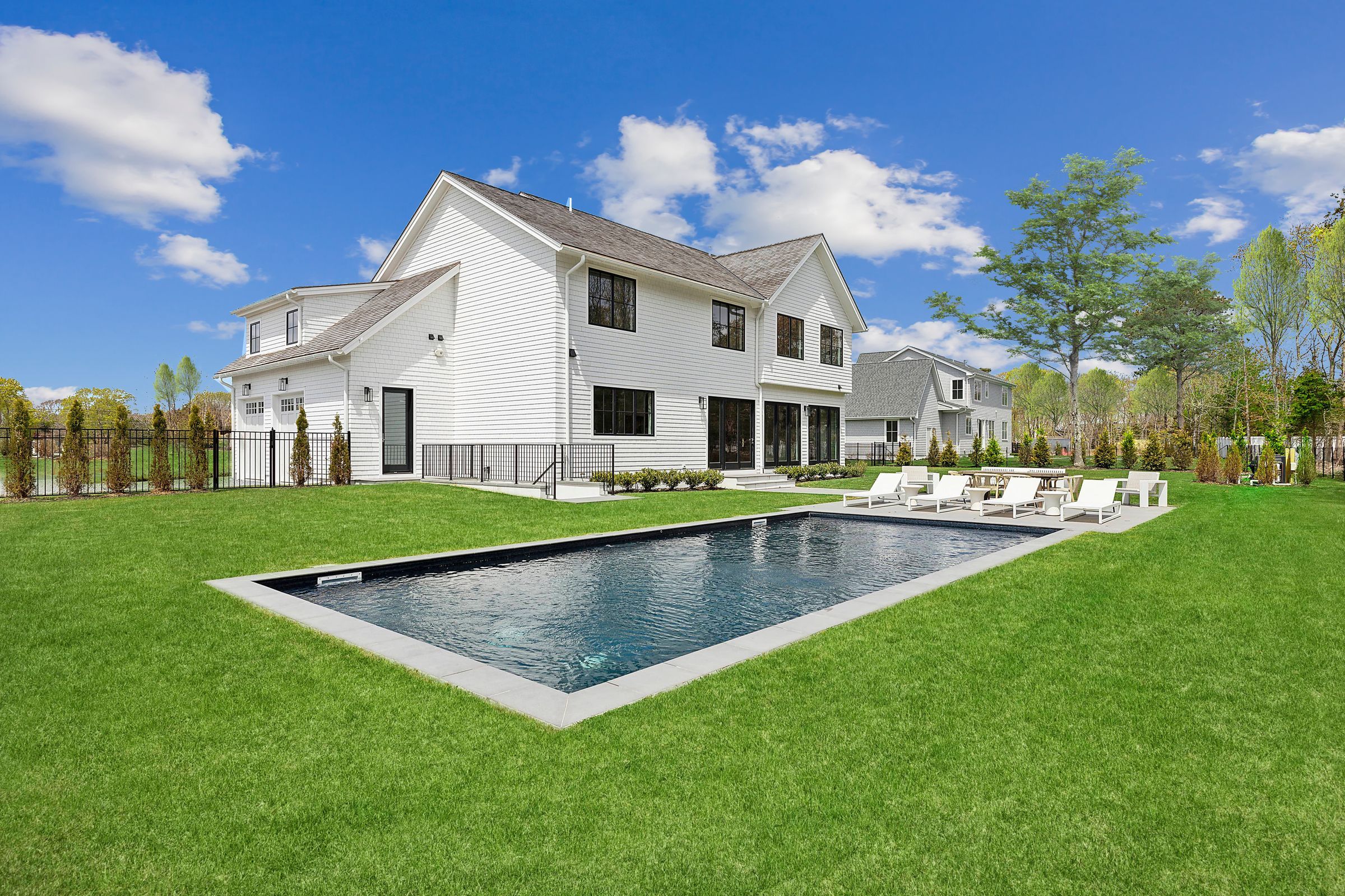 C Plan Exterior Pool